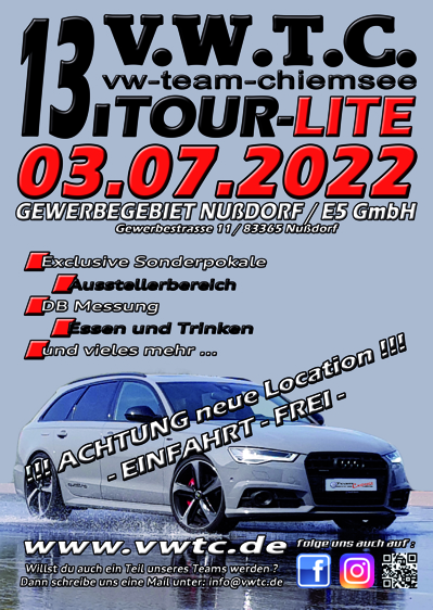 13 vw team chiemsee tour lite