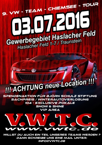 9 vw team chiemsee tour